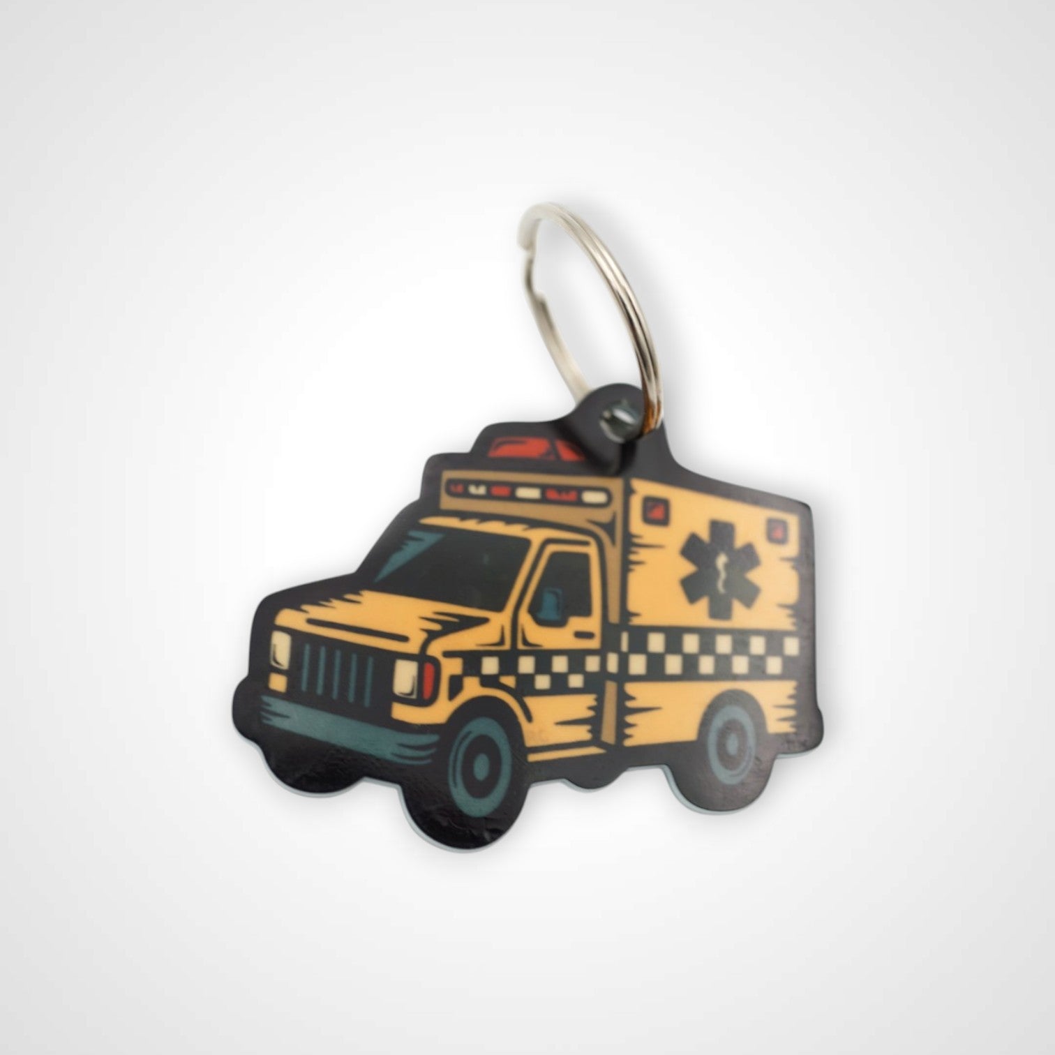 Taxi Cab Keychain
