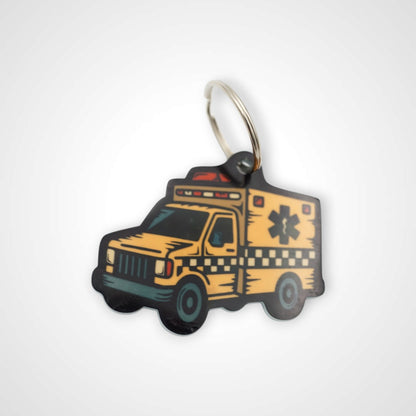 Taxi Cab Keychain