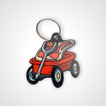 Meat Wagon Keychain