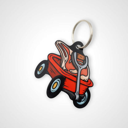 Meat Wagon Keychain
