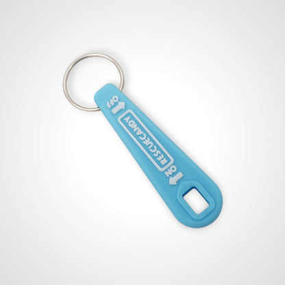 MISPRINT Mini Blue Glow Teal Oxygen Wrench