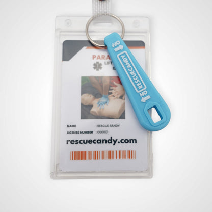MISPRINT Mini Blue Glow Teal Oxygen Wrench