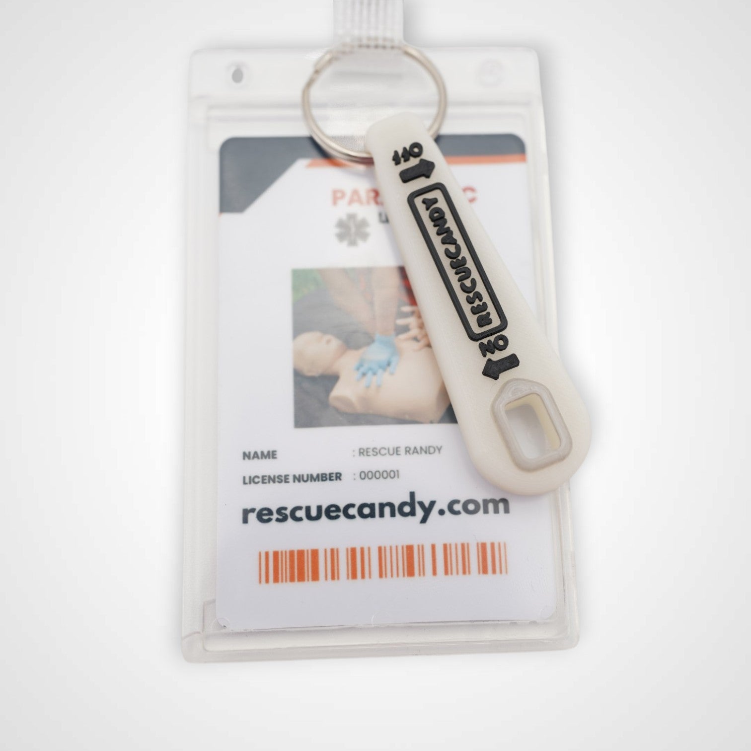 MISPRINT White Glow Blue Mini Oxygen Wrench