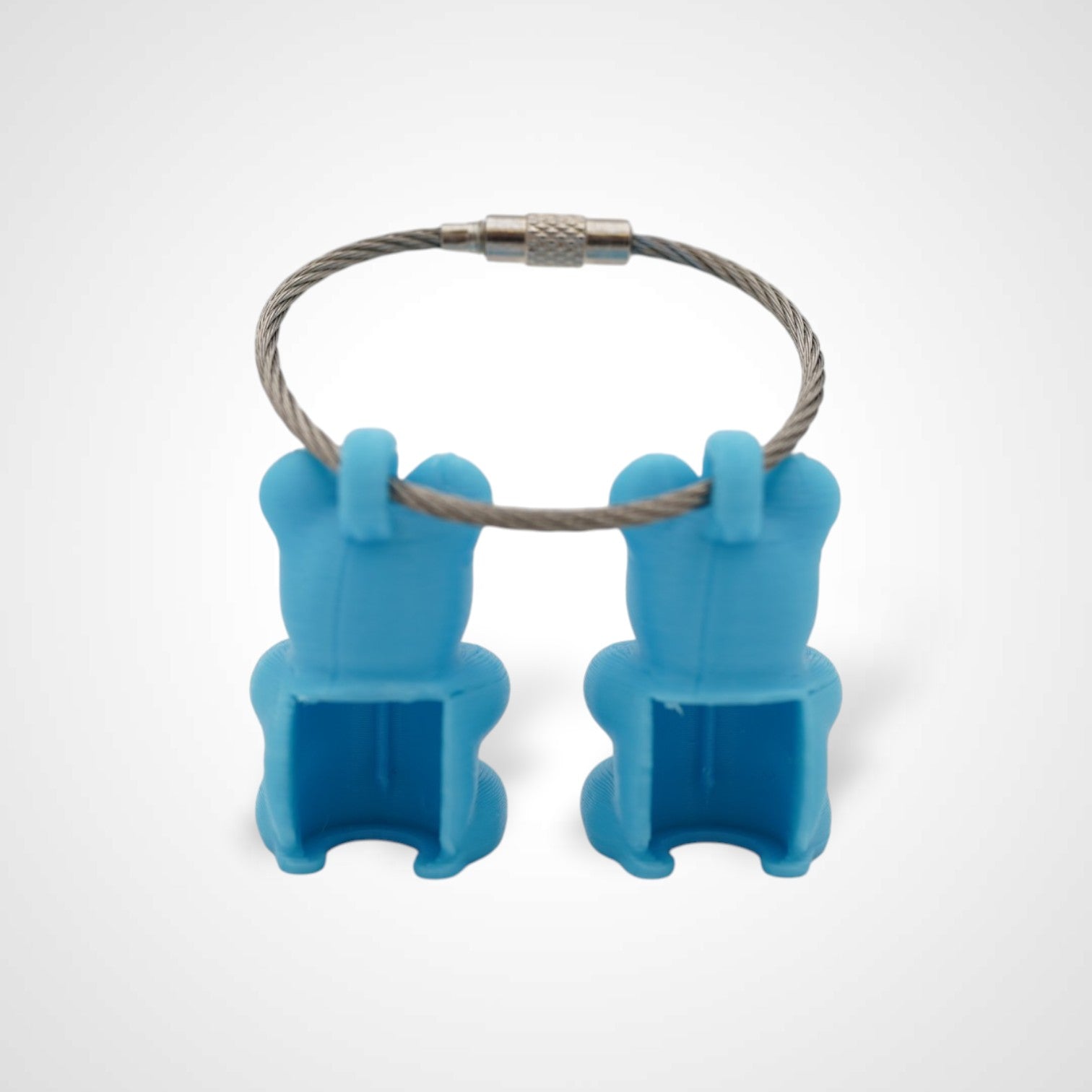 MISPRINT Blue Gummy Bear Cap Clip 2-pack
