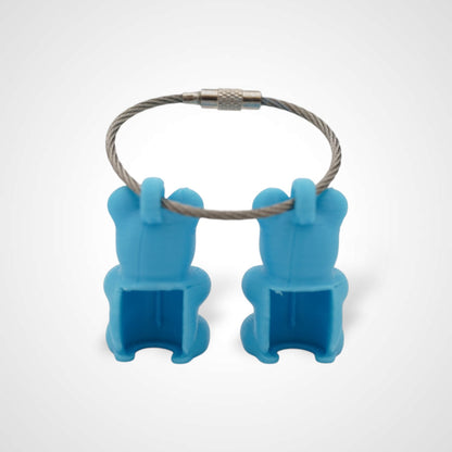 MISPRINT Blue Gummy Bear Cap Clip 2-pack