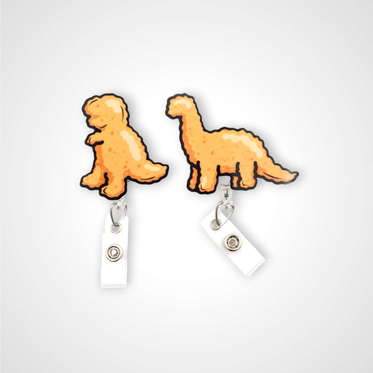 Dino Chicken Nugget Partner Set Badge Reels