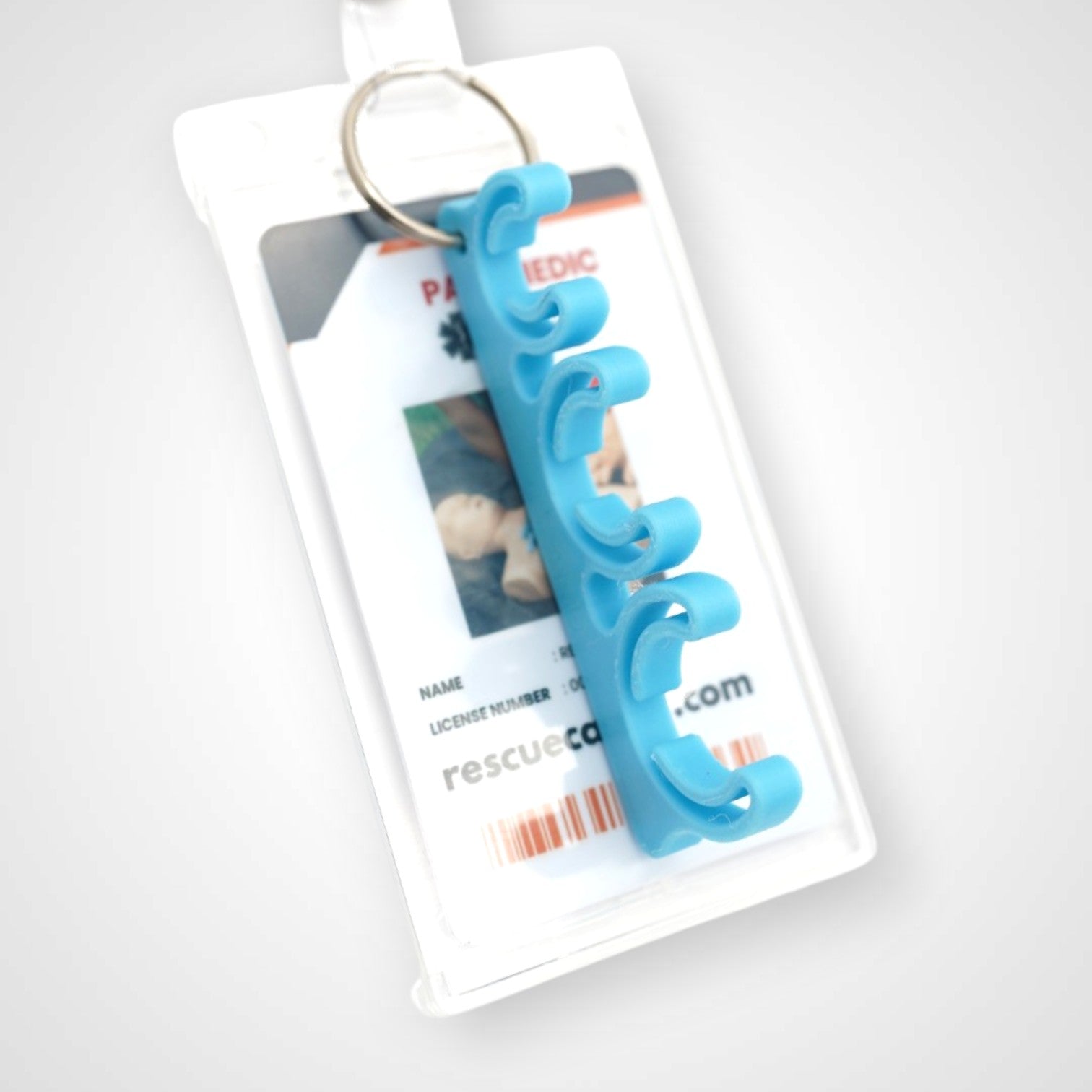 Blue Glow Teal Universal Syringe Barrel Holder
