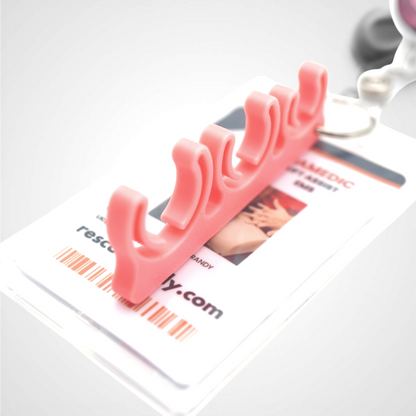 Pink Glow Orange Universal Syringe Barrel Holder