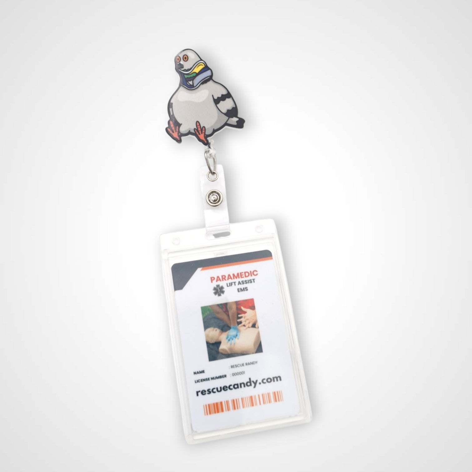 New! Round Feller Badge Reel