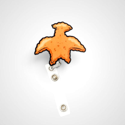 New! Pterodactyl Chicken Nugget Badge Reel