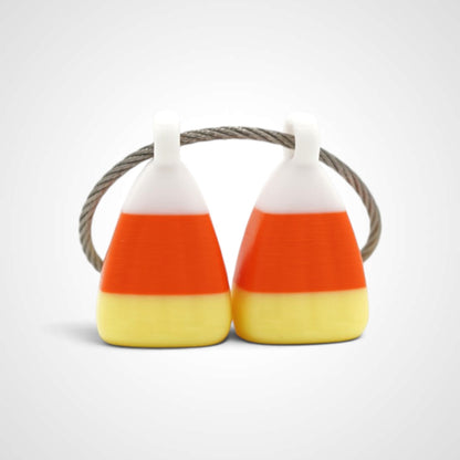 Glow Candy Corn Cap Clip 2-pack