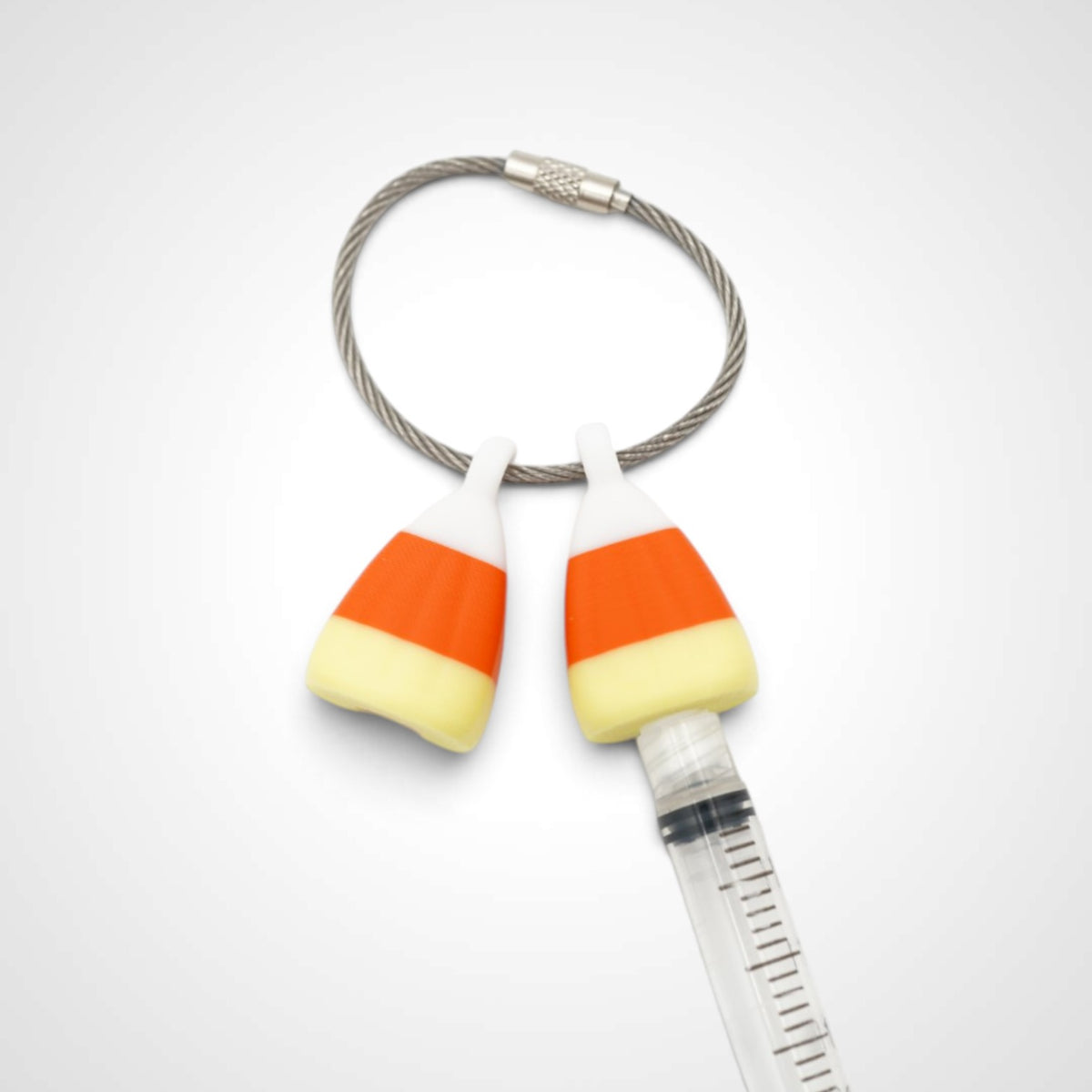 Glow Candy Corn Cap Clip 2-pack