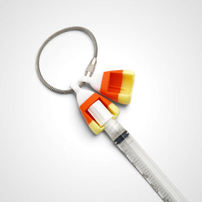 Glow Candy Corn Cap Clip 2-pack