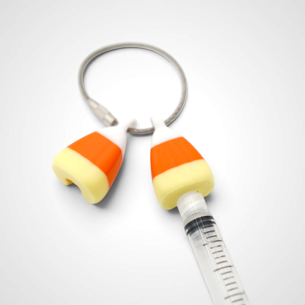 Glow Candy Corn Cap Clip 2-pack