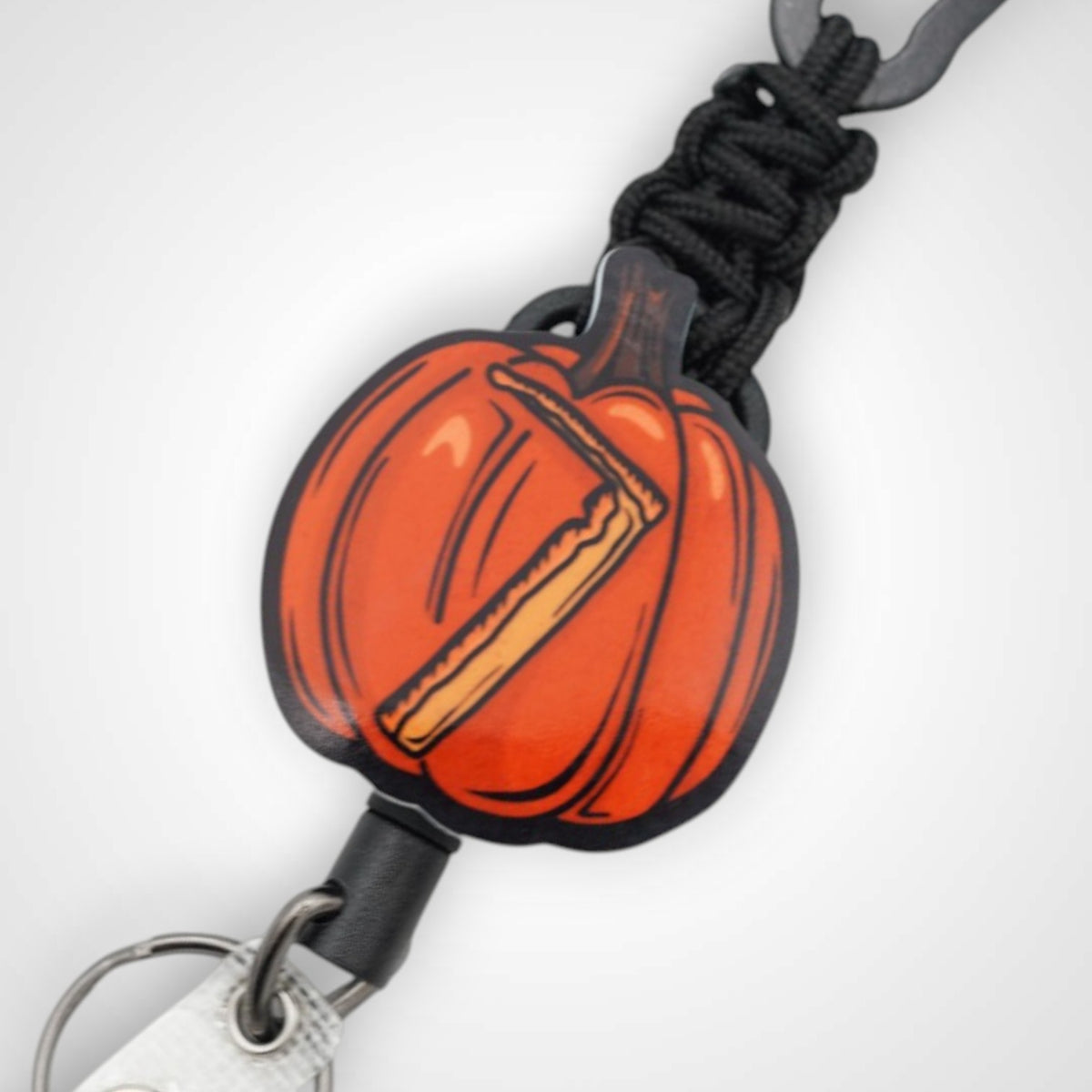 Miller Jack-o-lantern Badge Reel