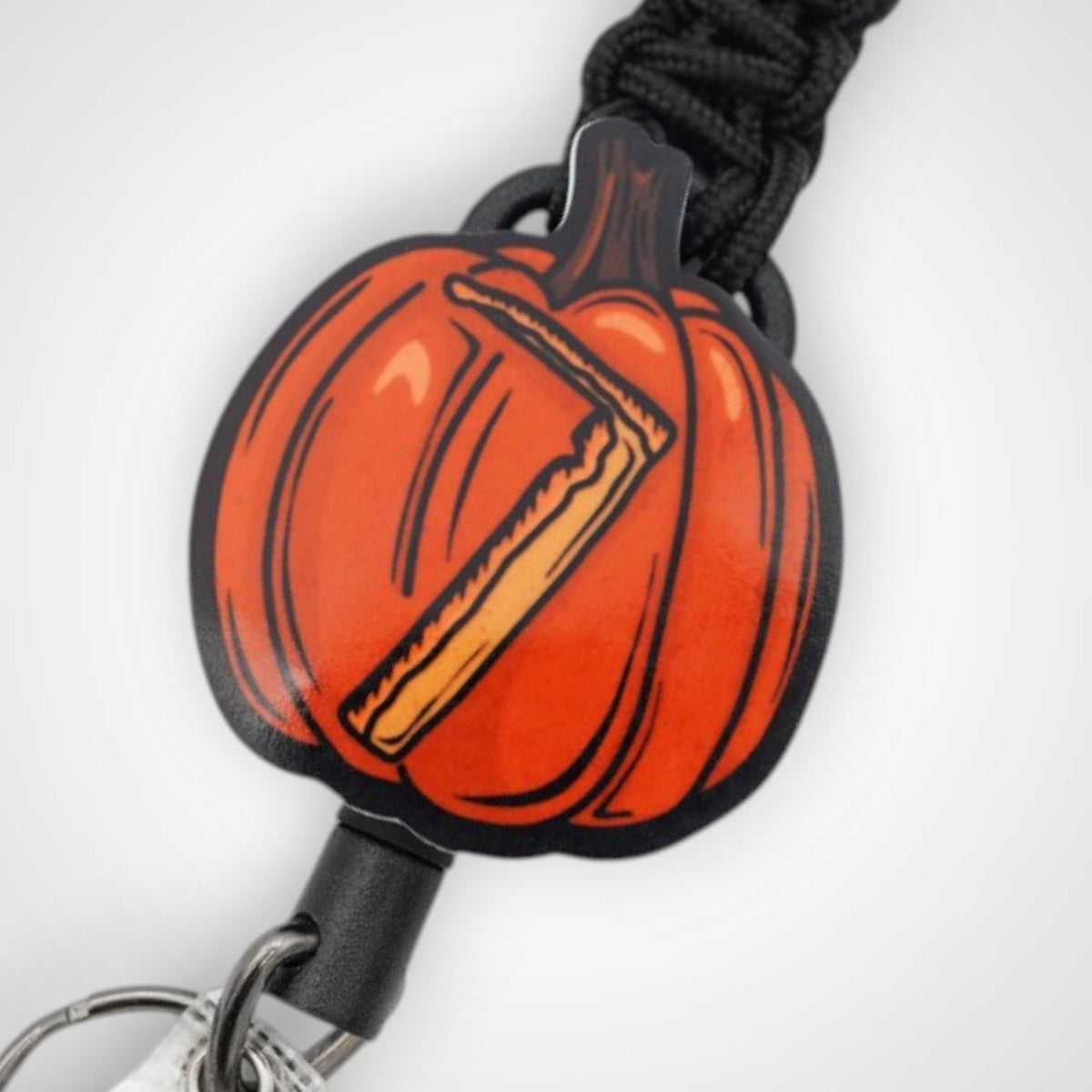 Miller Jack-o-lantern Badge Reel