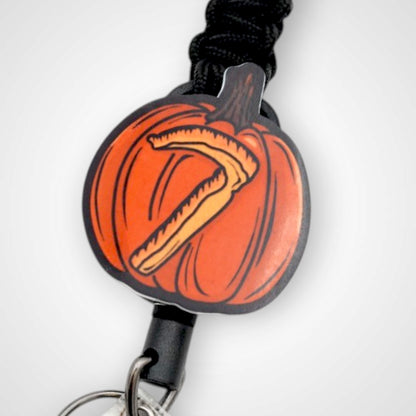Mac Jack-o-lantern Badge Reel