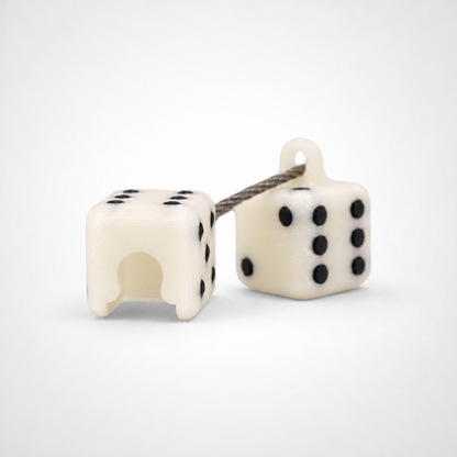 Glow Dice Cap Clip 2-pack