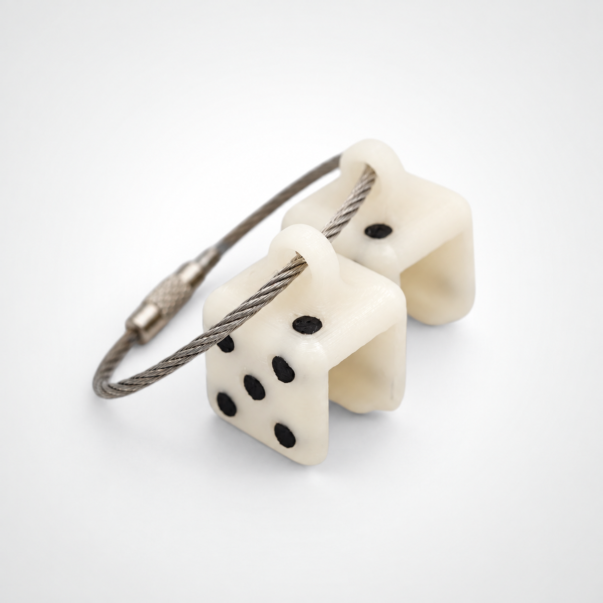 Glow Dice Cap Clip 2-pack