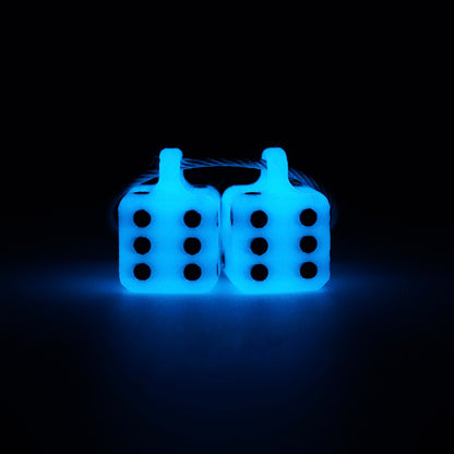 Glow Dice Cap Clip 2-pack