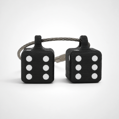 Black Dice Cap Clip 2-pack