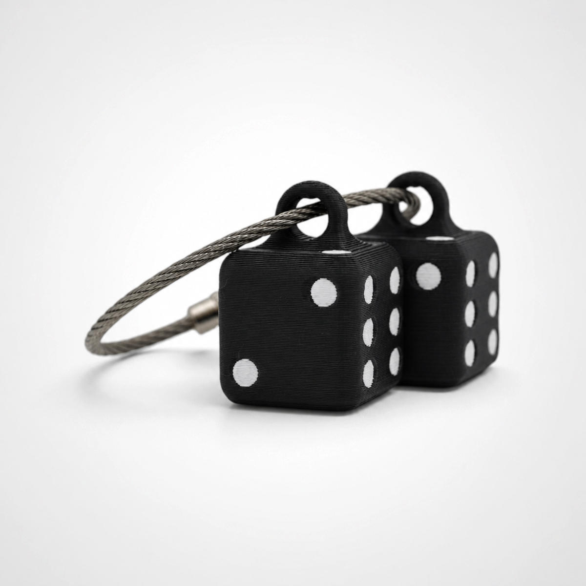 Black Dice Cap Clip 2-pack
