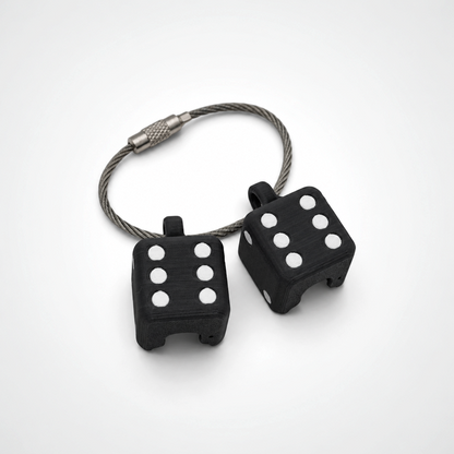 Black Dice Cap Clip 2-pack