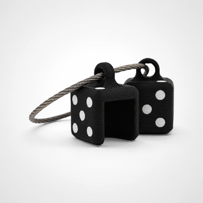 Black Dice Cap Clip 2-pack