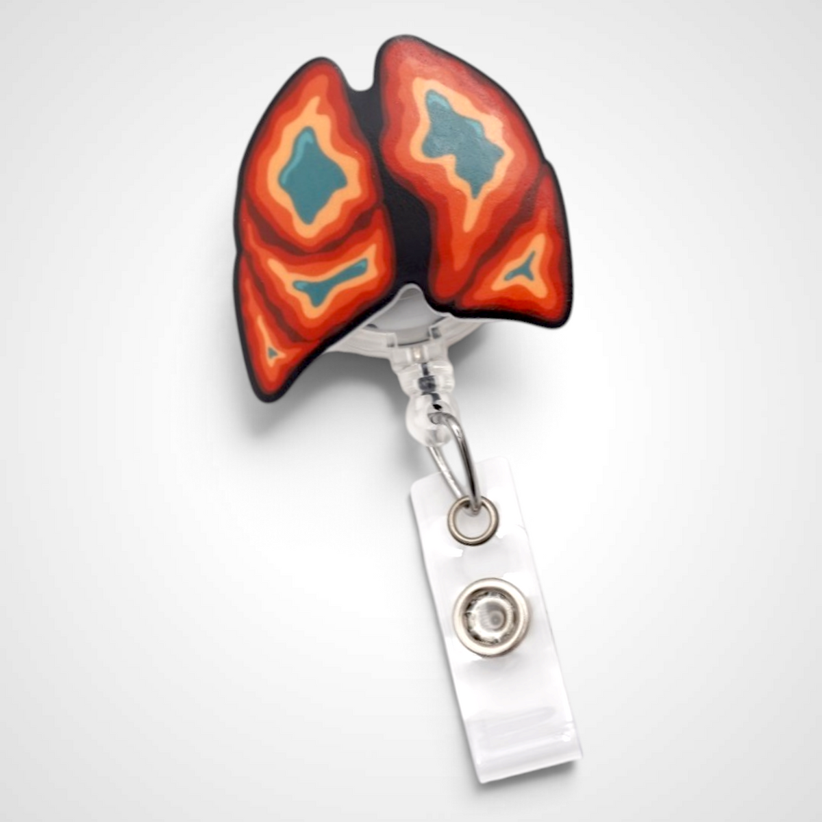 Trippy Lungs Badge Reel