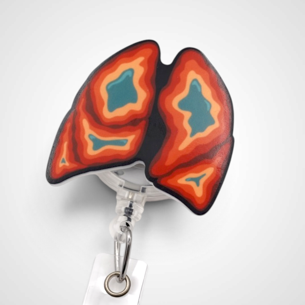 Trippy Lungs Badge Reel