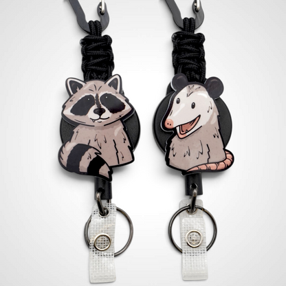Trash Animals Partner Set Badge Reels