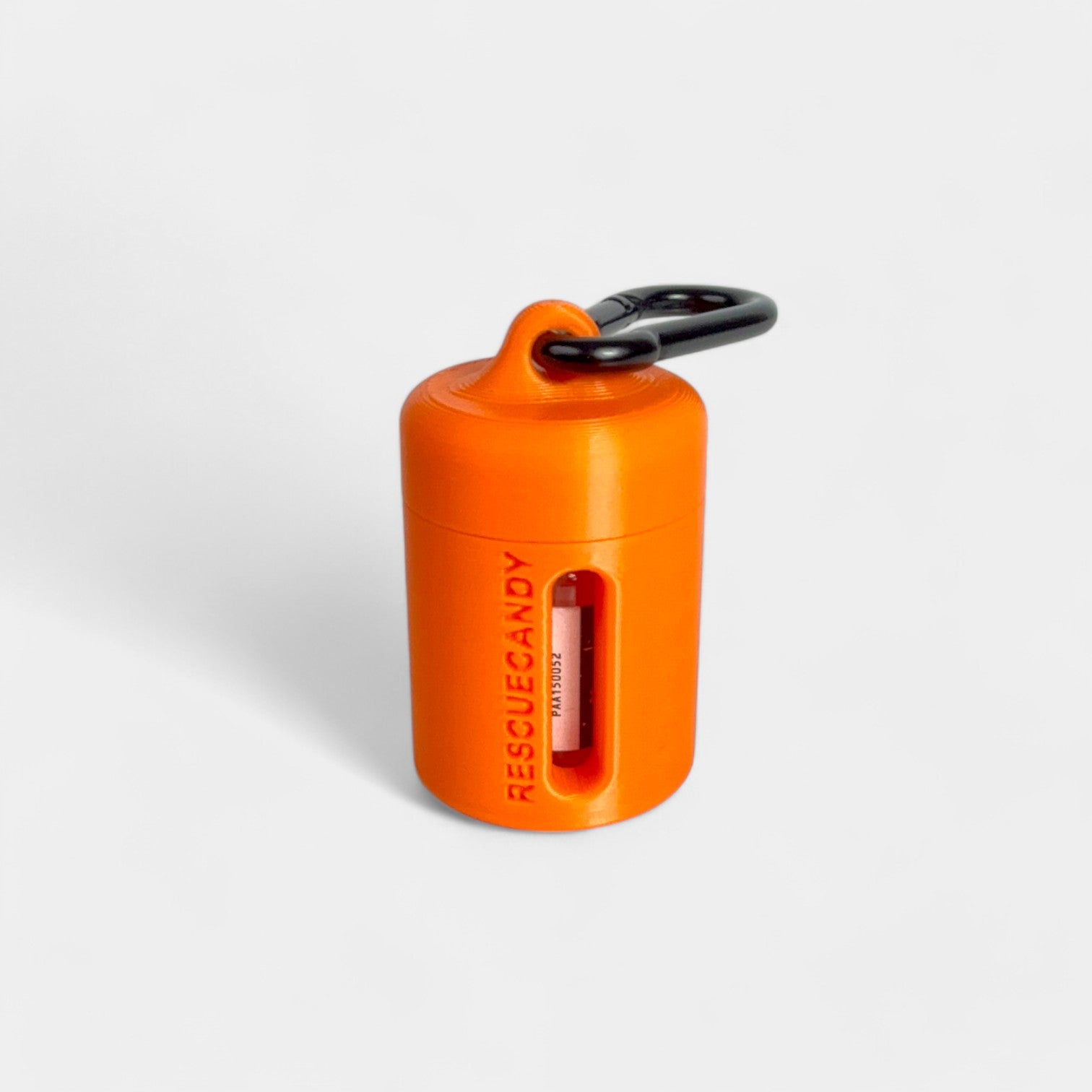 Rescue Orange Solid Vial Vault