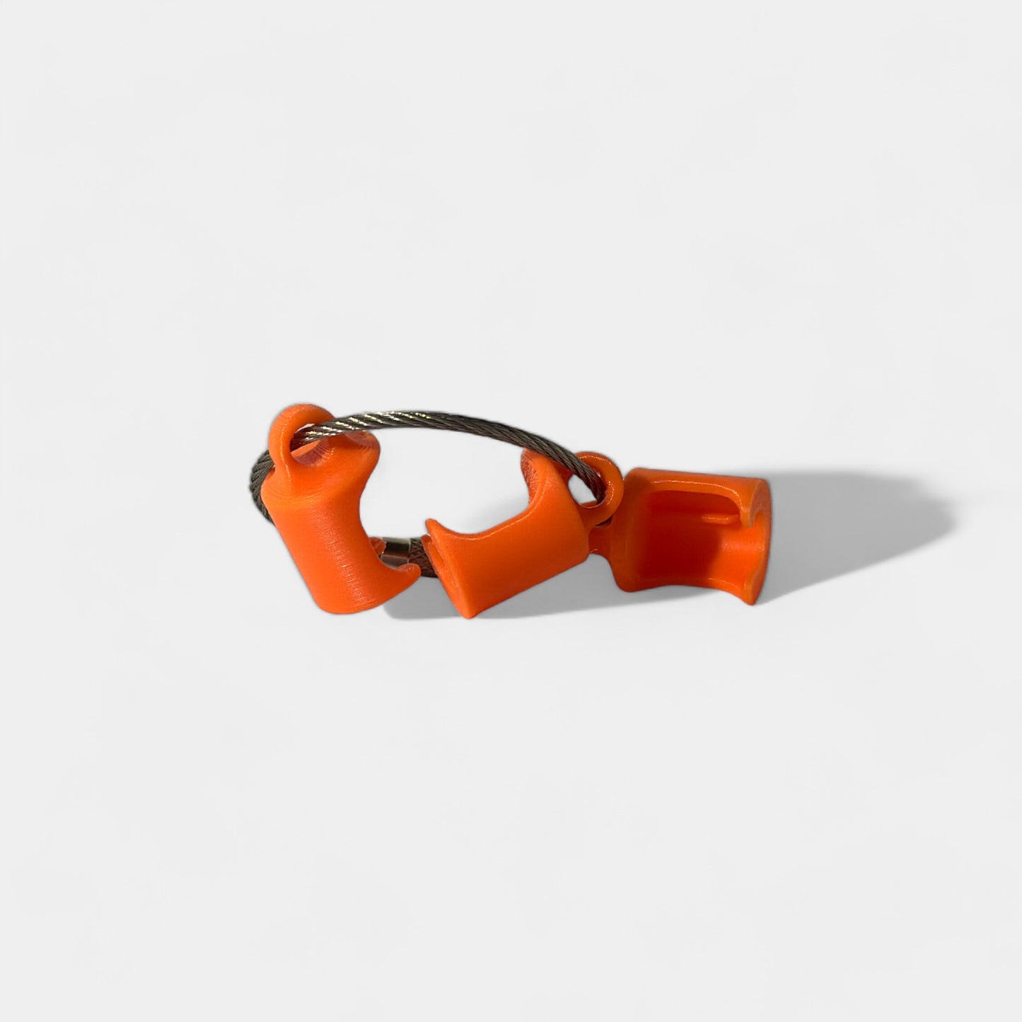 Orange Classic Med Cap Clip 3-pack - RescueCandy