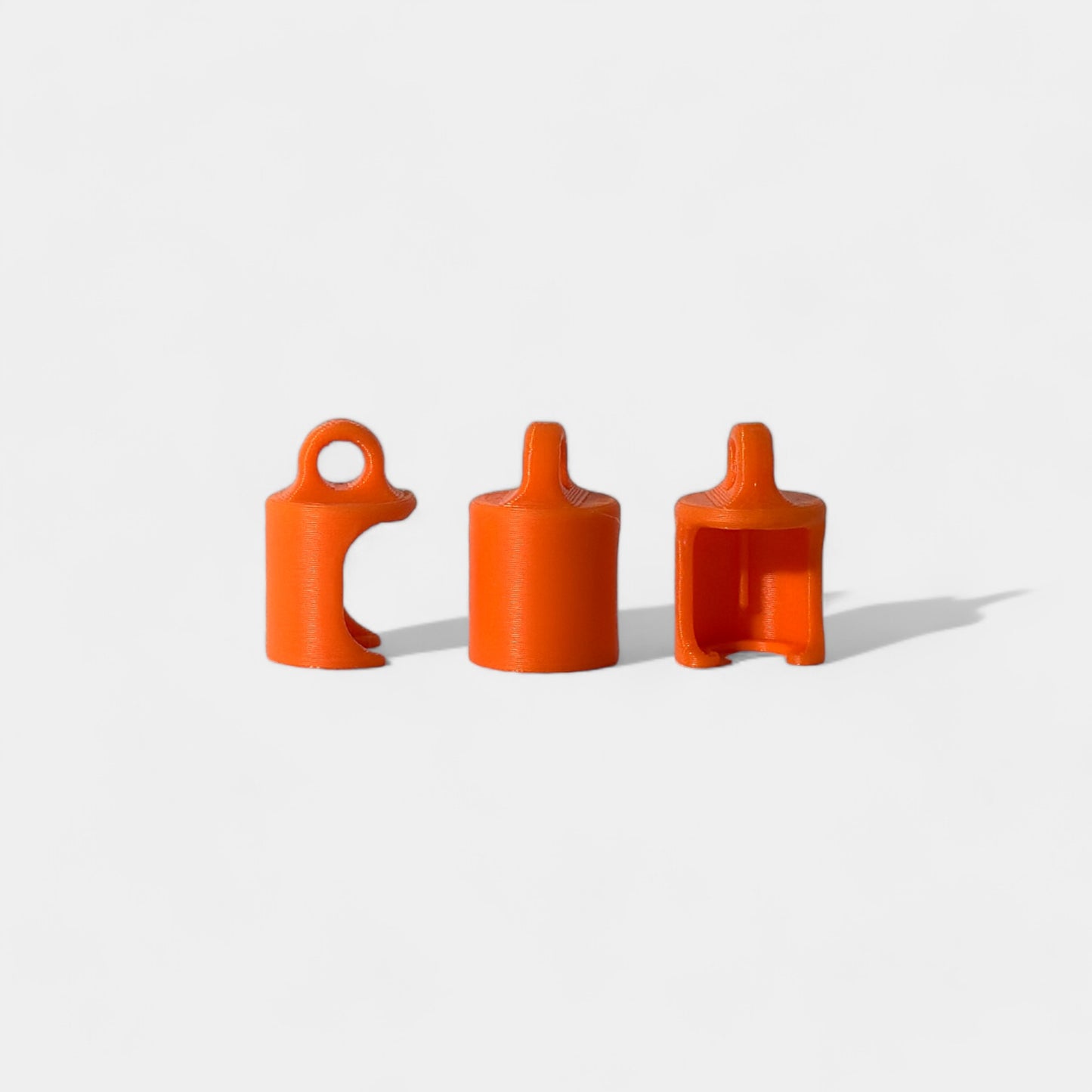 Orange Classic Med Cap Clip 3-pack - RescueCandy