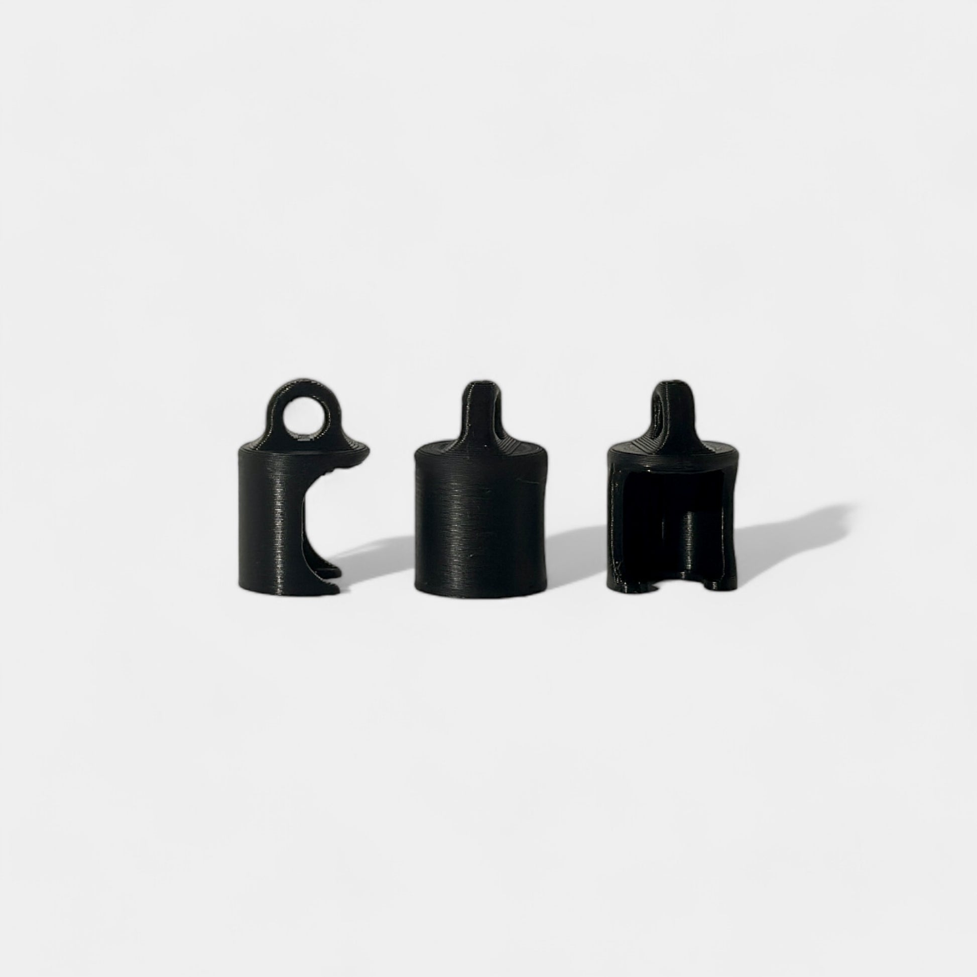 Black Classic Cap Clip 3-pack - RescueCandy