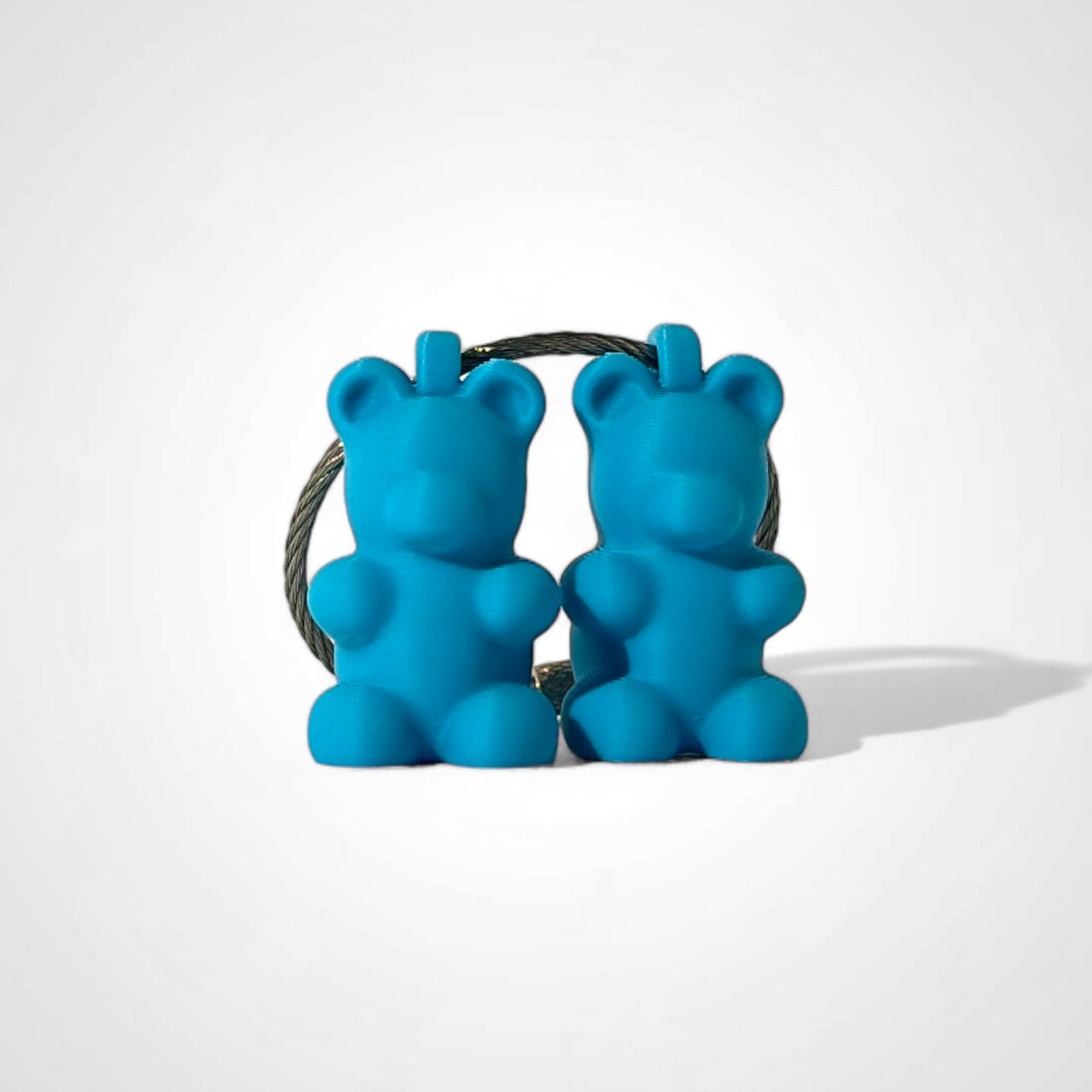 Blue Gummy Bear Cap Clip 2-pack - RescueCandy