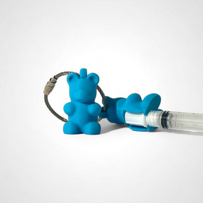 Blue Gummy Bear Cap Clip 2-pack - RescueCandy