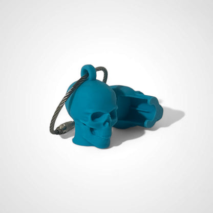 Blue Anatomical Skull Cap Clip 2-pack - RescueCandy