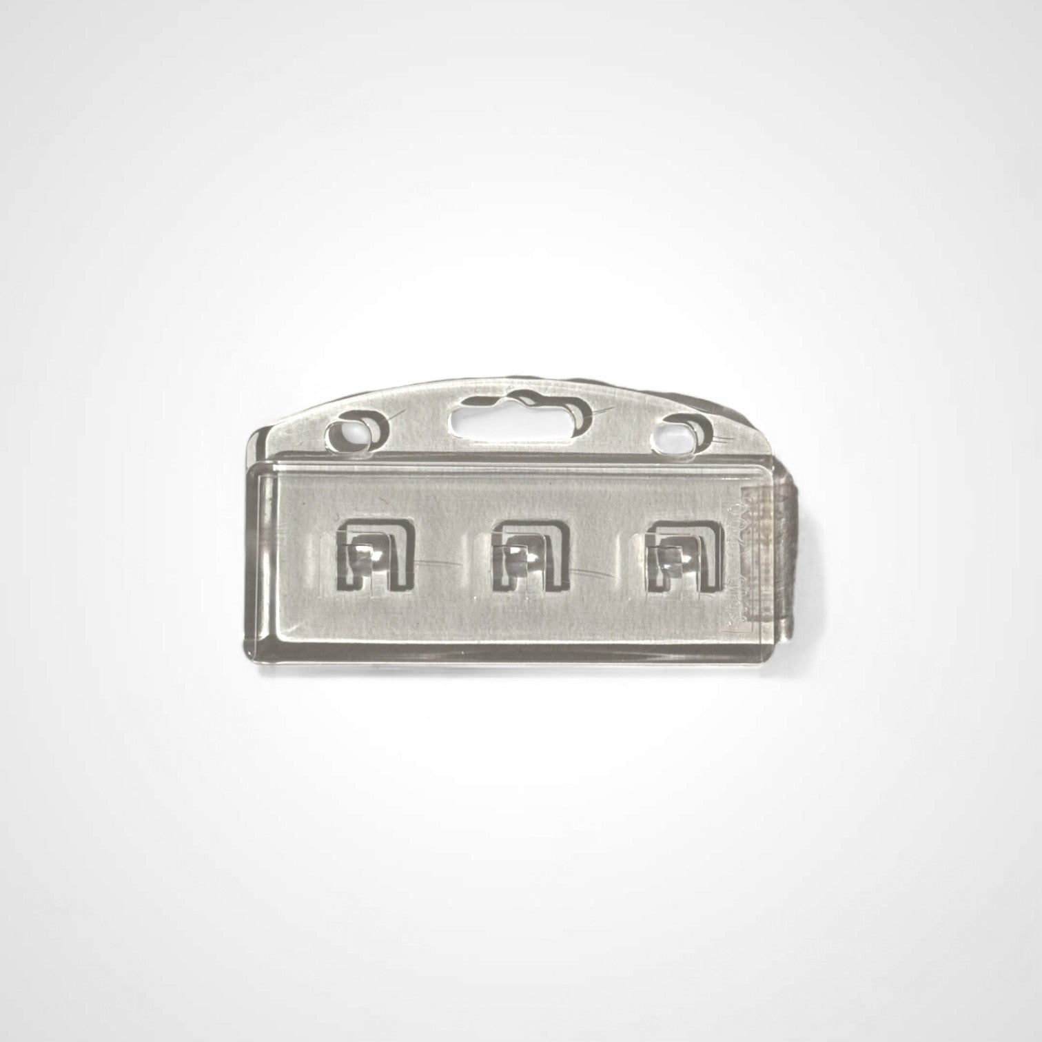 Vertical Half Rigid Badge Holder