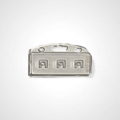 Vertical Half Rigid Badge Holder