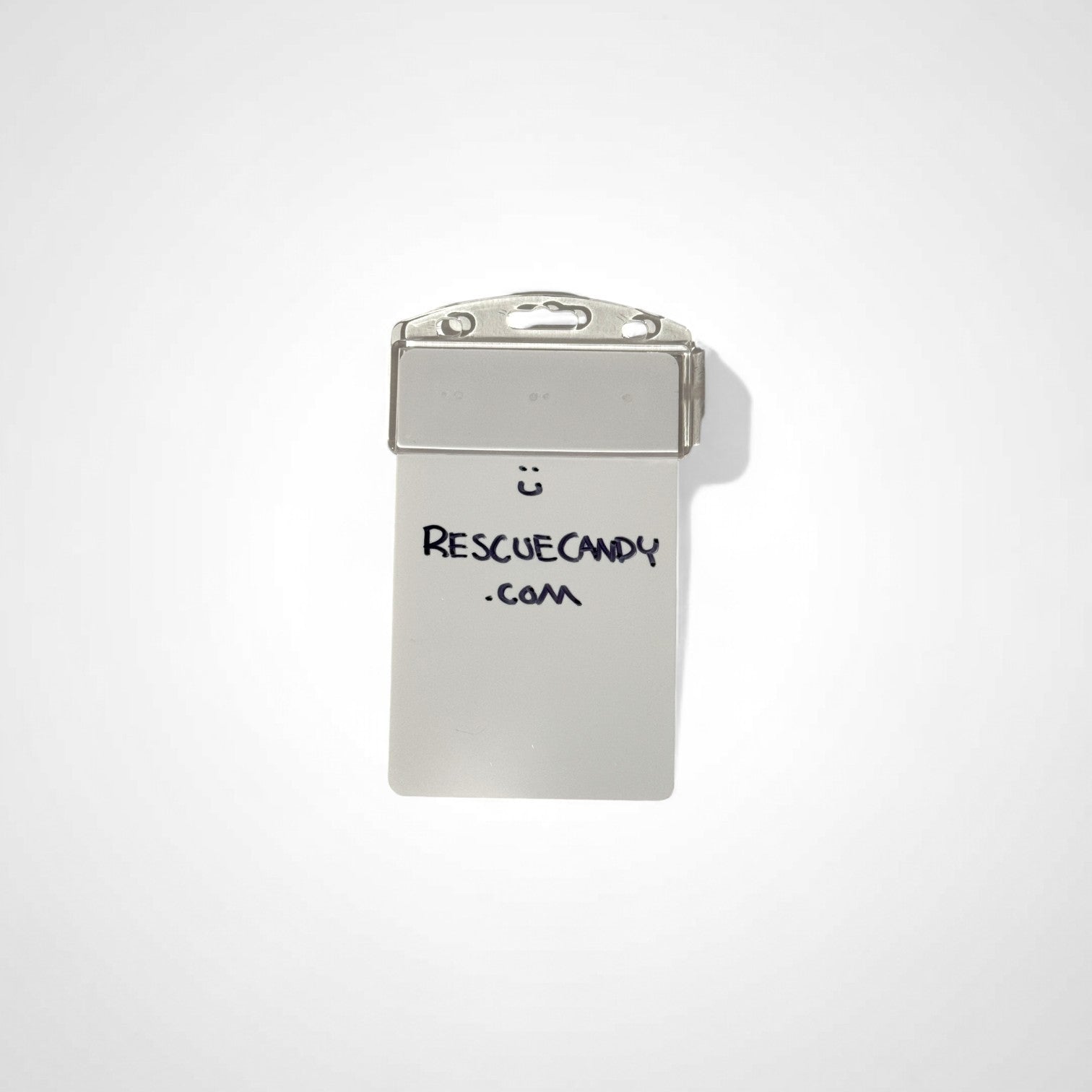 Vertical Half Rigid Badge Holder
