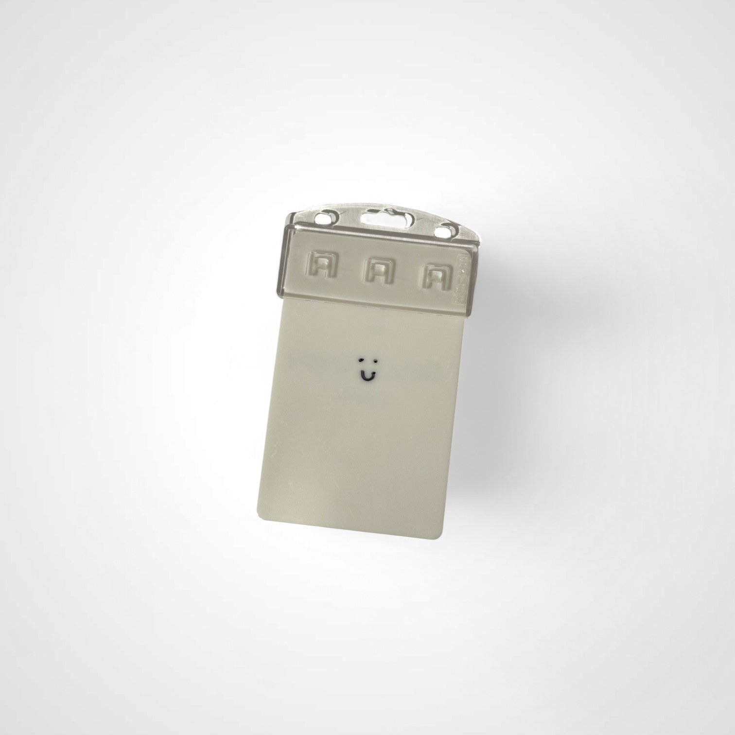Vertical Half Rigid Badge Holder