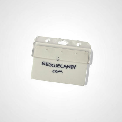 Horizontal Half Rigid Badge Holder
