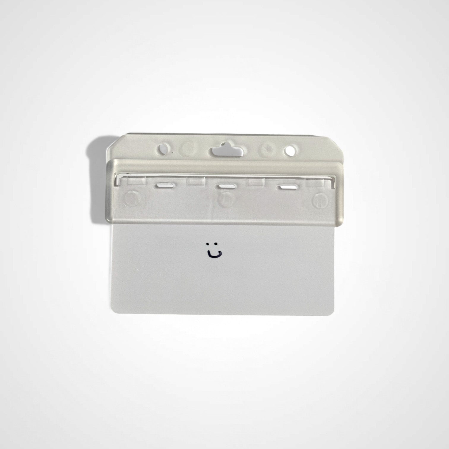 Horizontal Half Rigid Badge Holder