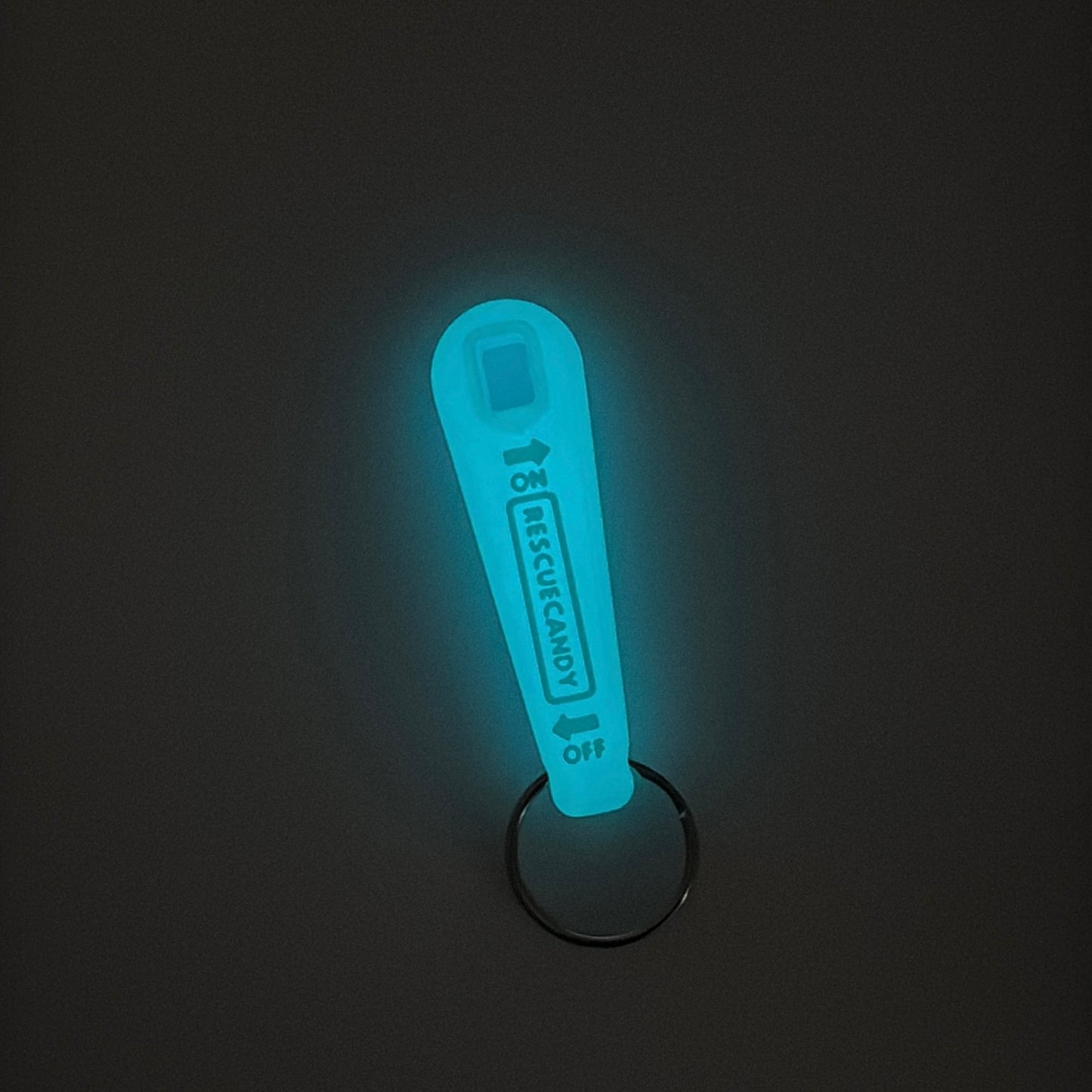 Blue Glow Teal Oxygen Wrench