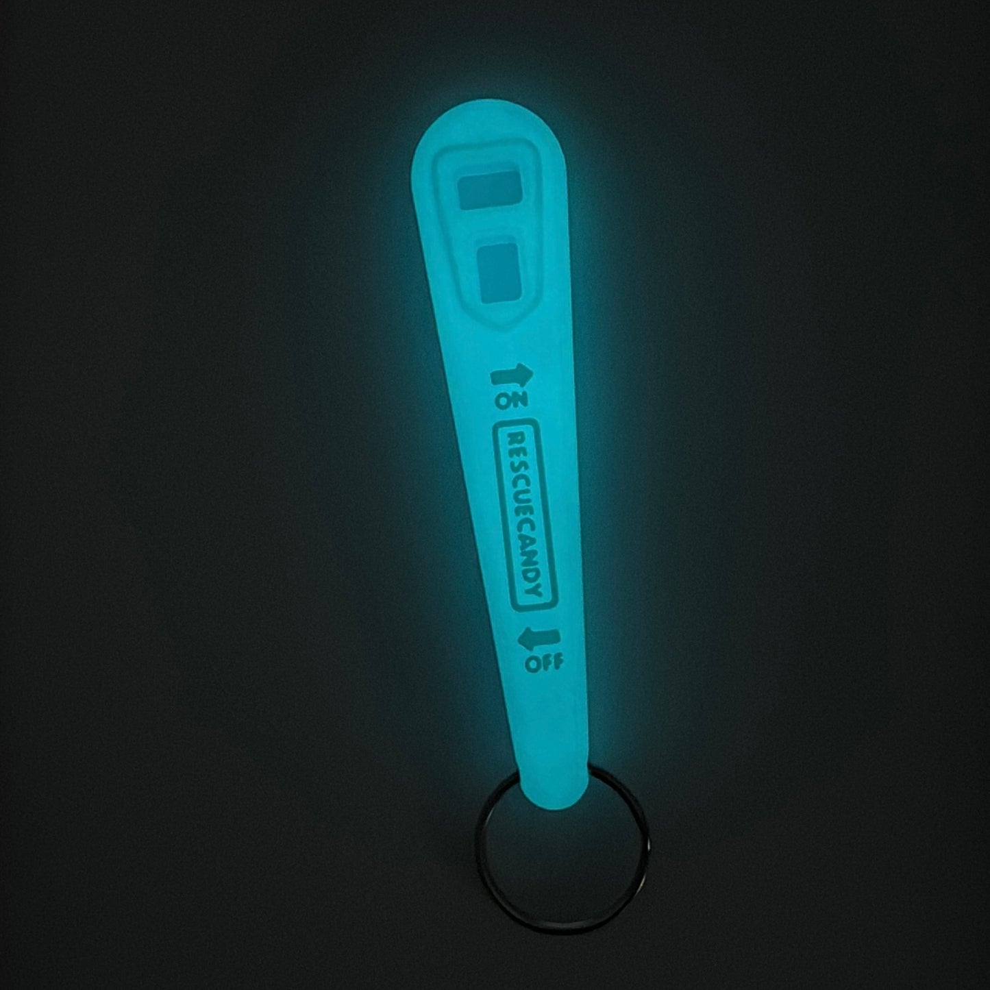 Blue Glow Teal Oxygen Wrench