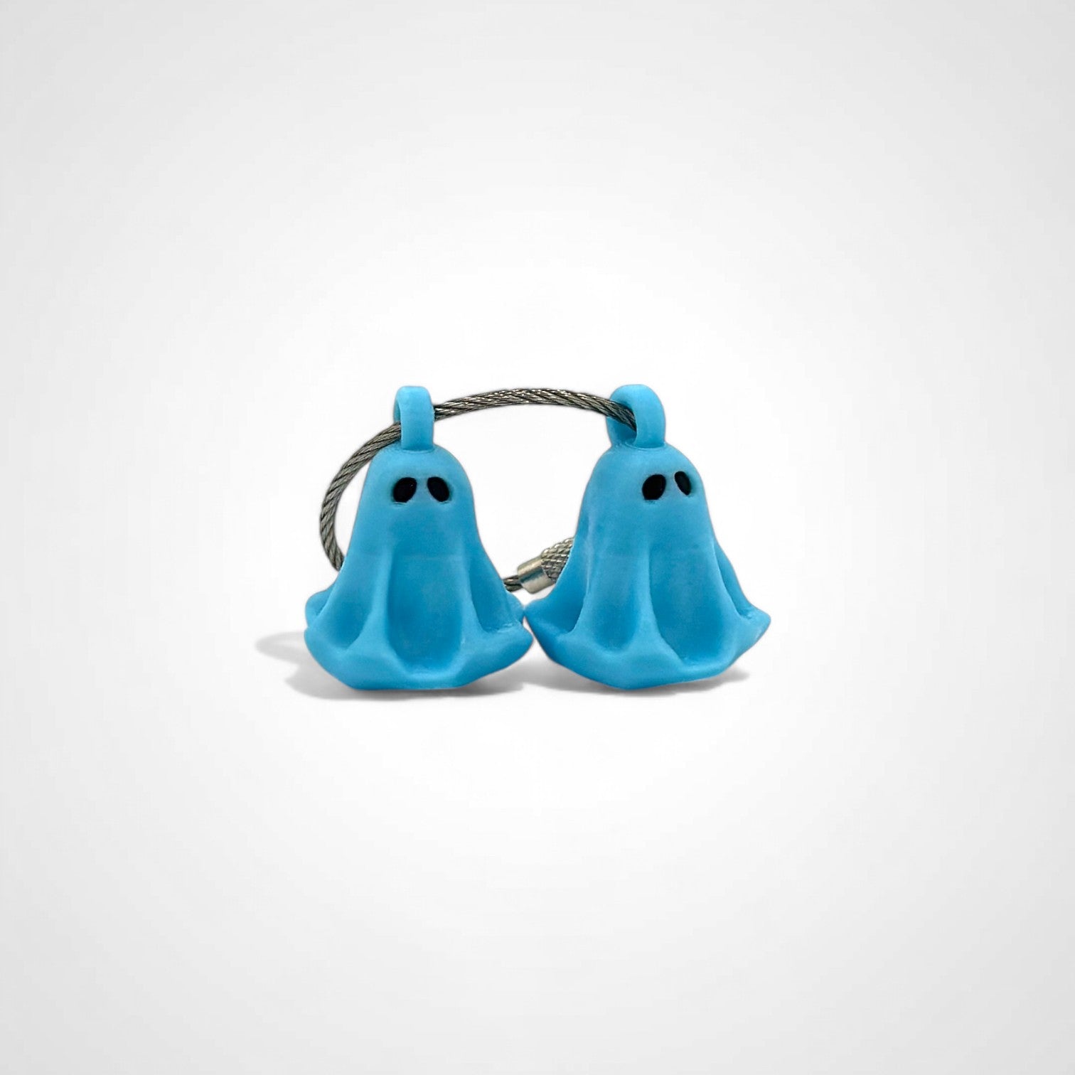 Blue Glow Ghost Cap Clip 2-pack