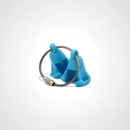 Blue Glow Ghost Cap Clip 2-pack