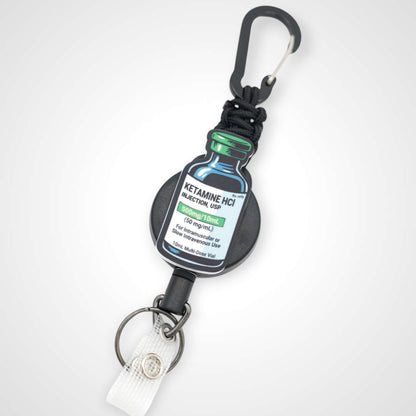 Ket Vial Badge Reel