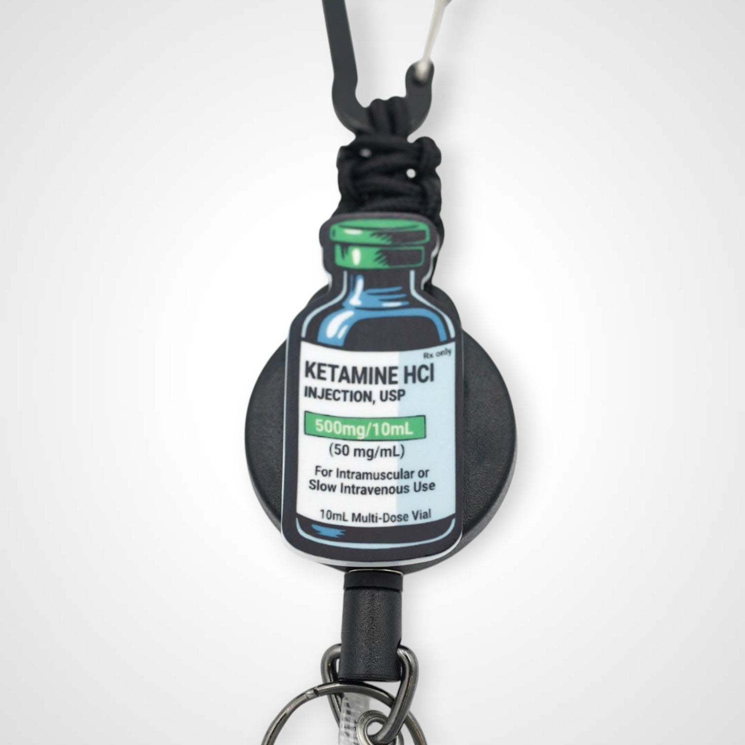 Ket Vial Badge Reel